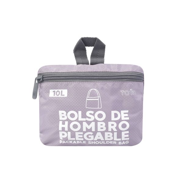 Bolso Taner Plegable Manos Libres Color Morado