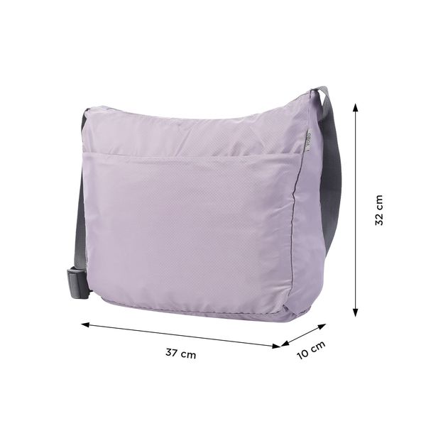 Bolso Taner Plegable Manos Libres Color Morado