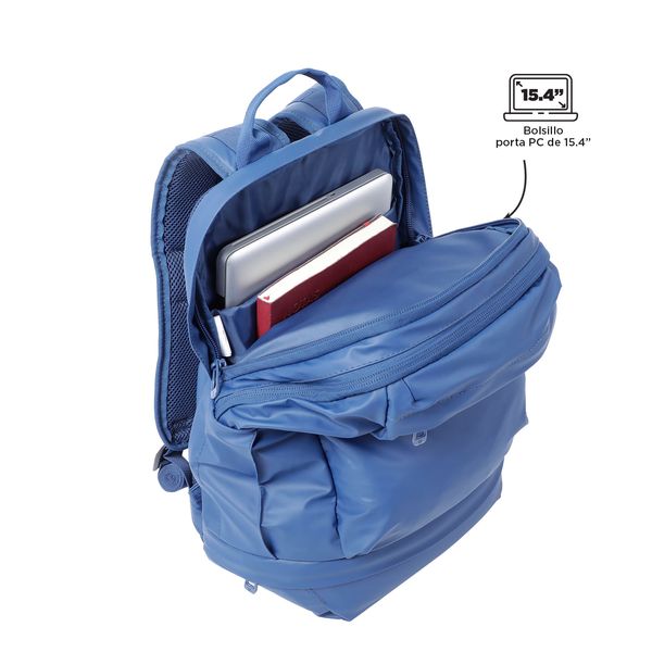 Morral Dunet Con Porta Pc De 154 Color Azul