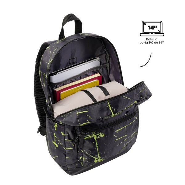 Morral Tocax Porta Pc Color Negro