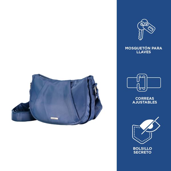 Bolso Para Mujer Zelma Color Azul