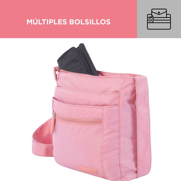 Bolso Para Mujer Supiori Color Rosado