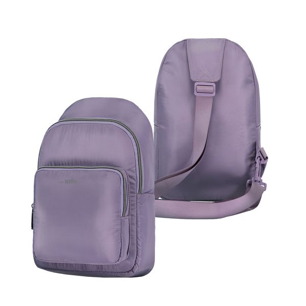 Bolso Crossover Logar Porta Tablet 10 Color Morado