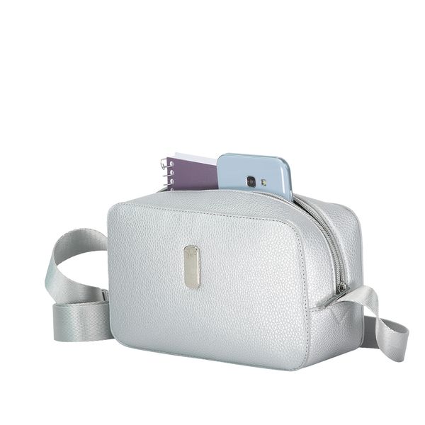 Bolso Crossbody Genova Color Gris