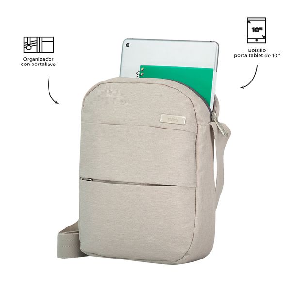 Bolso P Tablet Alvear Color Terreo