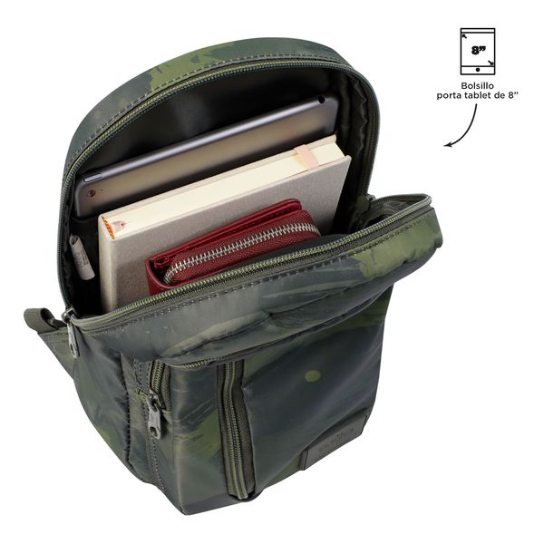 Bolso Crossover Tracer Ecofriendly Color Verde