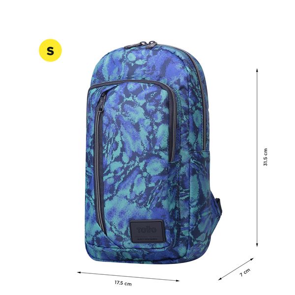 Bolso Crossover Tracer Ecofriendly Color Azul