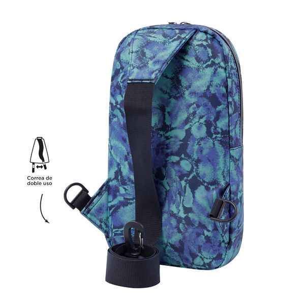 Bolso Crossover Tracer Ecofriendly Color Azul