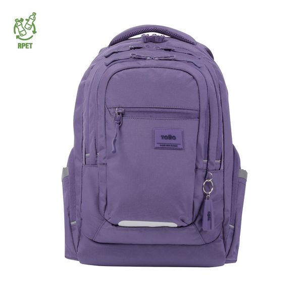 Morral Para Mujer Eufrates Porta Pc Ecofriendly Color Morado