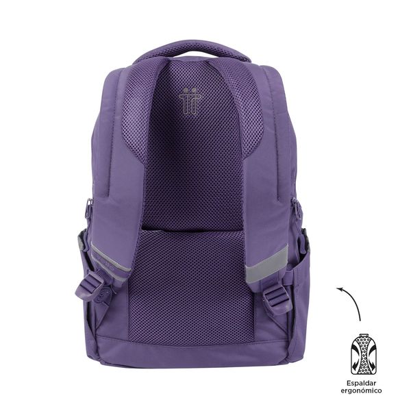 Morral Para Mujer Eufrates Porta Pc Ecofriendly Color Morado