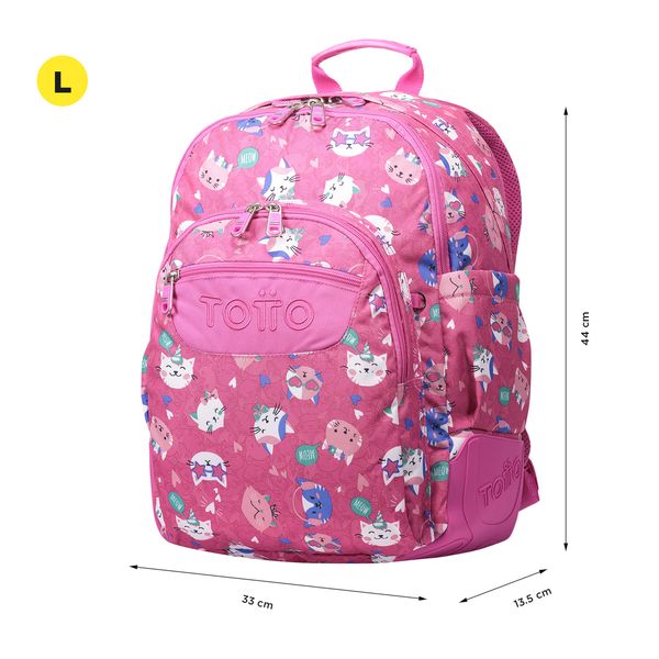 Morral Rayol Ergonómico Con Porta Pc De 14 Color Rosado