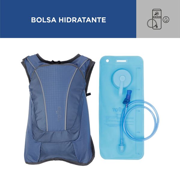 Morral De Viaje Outdoor Para Hombre Tera Color Azul