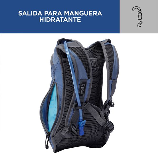 Morral De Viaje Outdoor Para Hombre Tera Color Azul