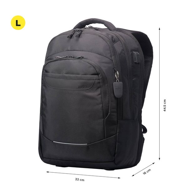 Morral negro hombre