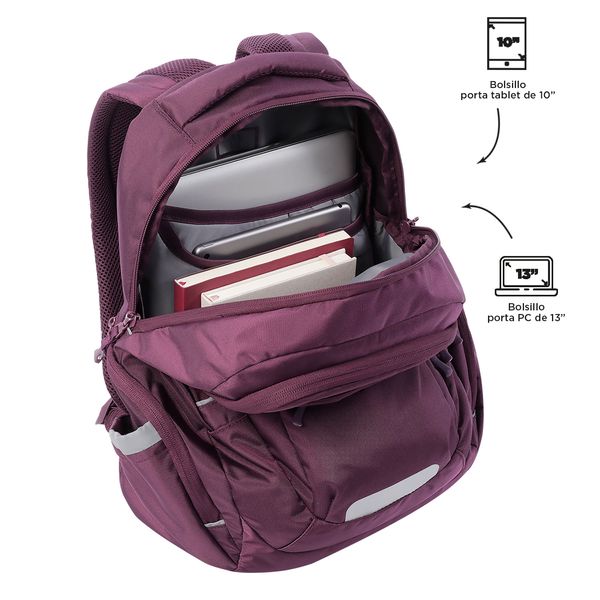 Morral Para Mujer P Tablet Y Pc Eufrates Color Morado