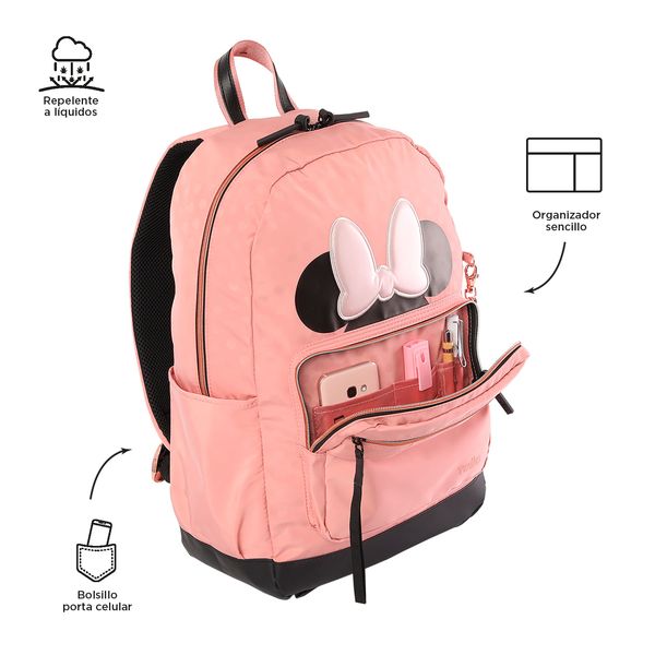 Morral Para Mujer Minnie Rose Rosado