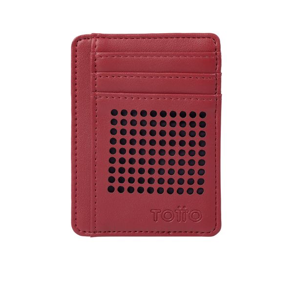 Portadocumentos Con Rfid Blocker Kamae Color Rojo