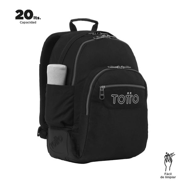 Morral Rayol Con Porta Pc De 14 Color Negro