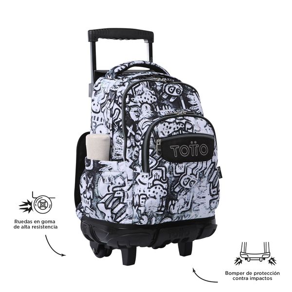 Morral Hombre Rue Bomper Renglon Blanco