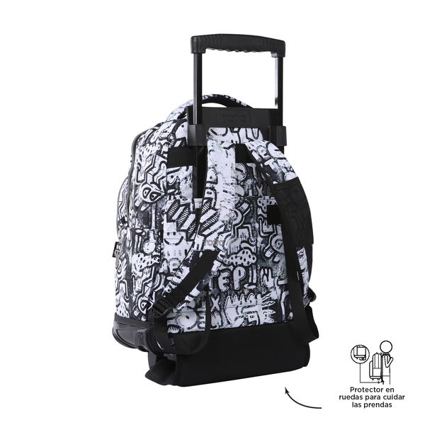 Morral Hombre Rue Bomper Renglon Blanco