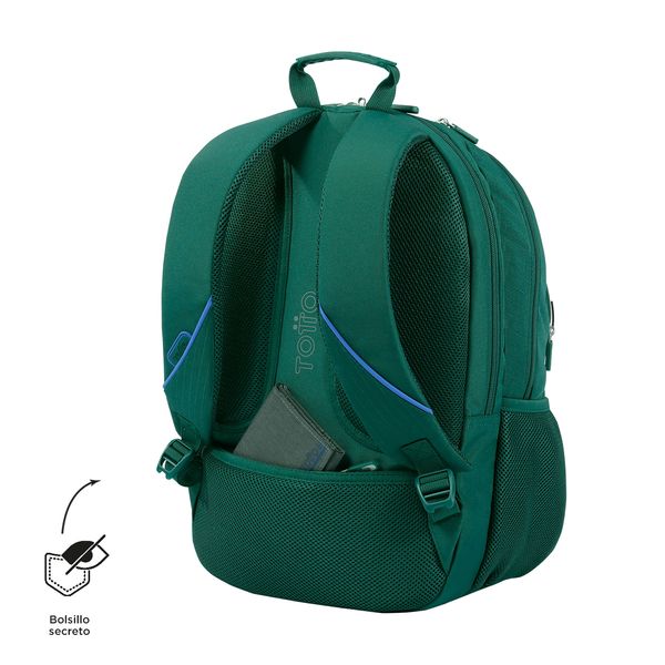 Morral Hombre P Tablet Y Pc Cambri Verde