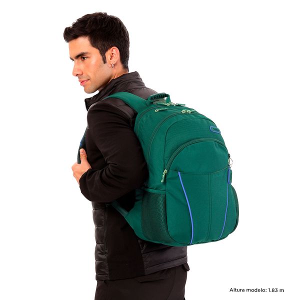 Morral Hombre P Tablet Y Pc Cambri Verde