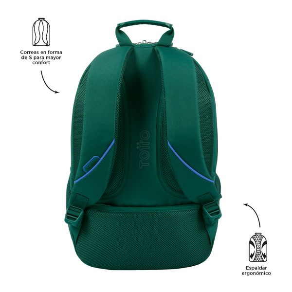 Morral Hombre P Tablet Y Pc Cambri Verde