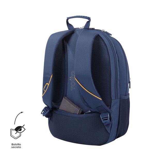 Morral Hombre P Tablet Y Pc Cambri Azul