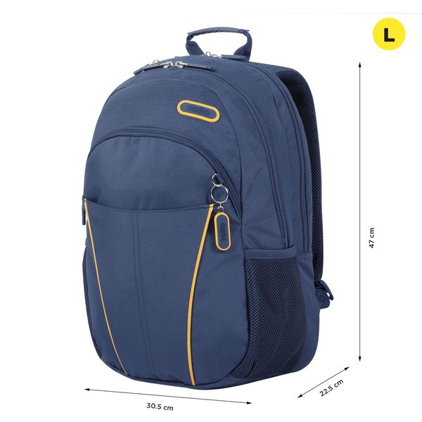 Morral Hombre P Tablet Y Pc Cambri Azul