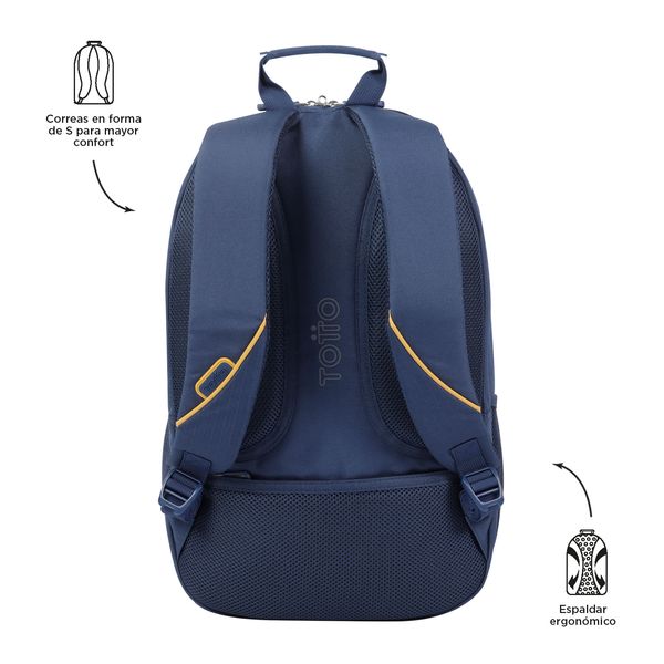 Morral Hombre P Tablet Y Pc Cambri Azul