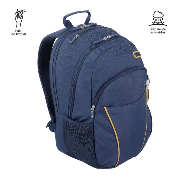 Morral Hombre P Tablet Y Pc Cambri Azul