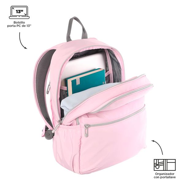 Morral Mujer Aynatto Rosado