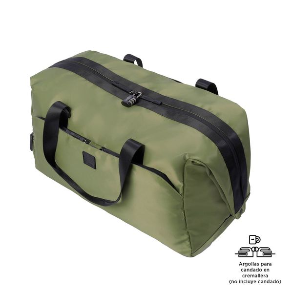 Tula De Viaje Weekender Grande Color Verde Talla XL