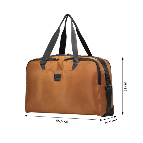 Tula De Viaje Weekender Con Porta Pc De 154 Color Terreo Talla L