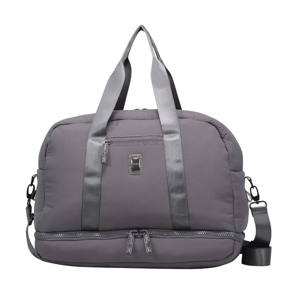 Tula De Viaje Pixie Mediana Color Gris Talla M