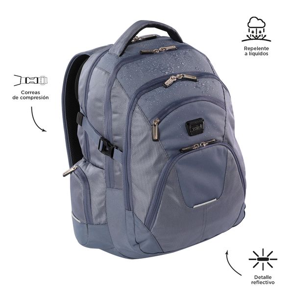 Morral Hombre Polixan 20 Gris