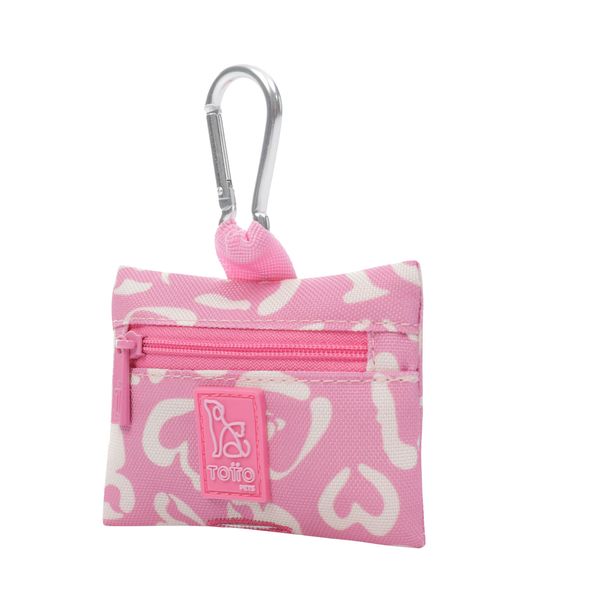 Dispensador De Bolsas Jaso Color Rosado Talla U