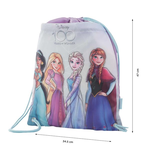 Tula Disney 100 Princesas Color Negro Talla Única