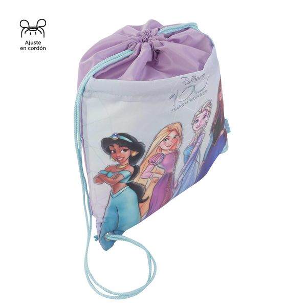 Tula Disney 100 Princesas Color Negro Talla Única