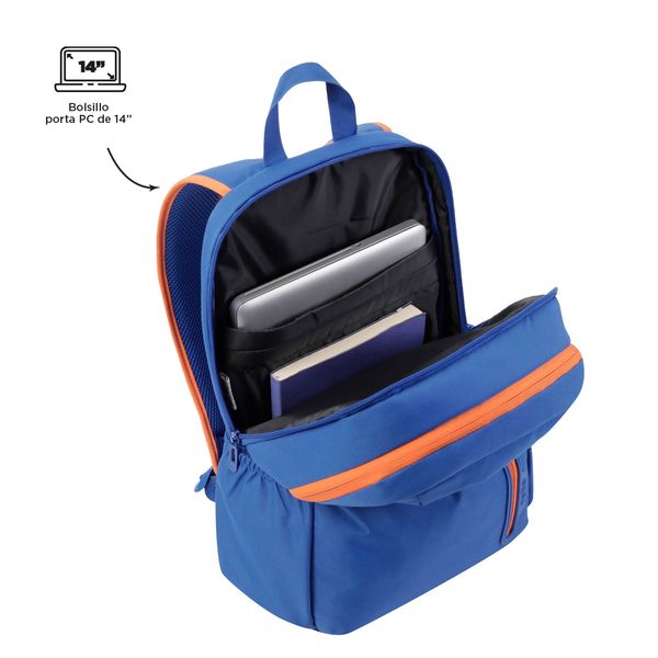 Morral Ajiman Porta Pc Color Azul