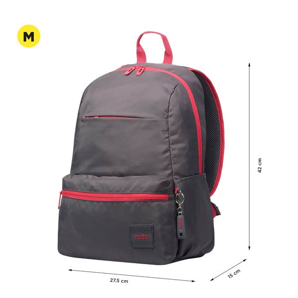 Morral Bekery Porta Pc Color Gris