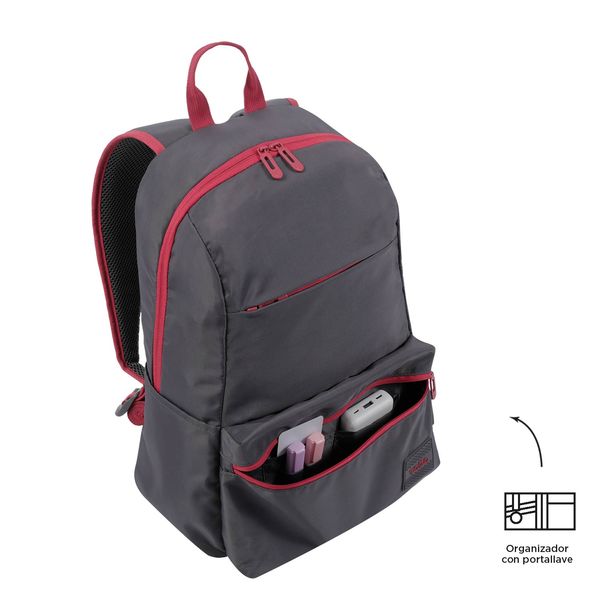 Morral Bekery Porta Pc Color Gris