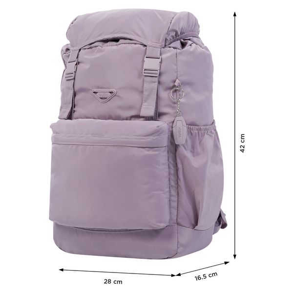 Morral De Viaje Collapse Plegable Color Morado