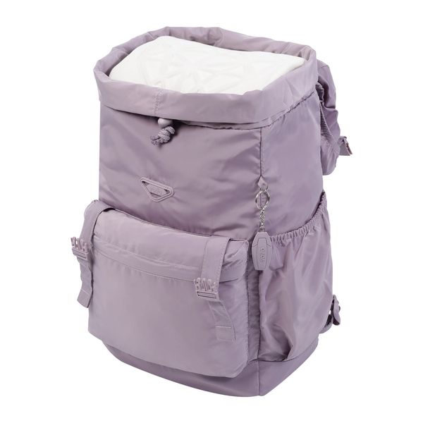 Morral De Viaje Collapse Plegable Color Morado