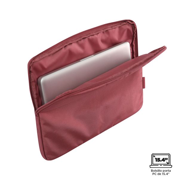 Cartuchera Mujer Porta Pc Regal Rosado