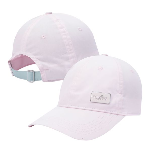 Gorra Para Mujer  Beisbolera Unicolor Forsitia Color Rosado