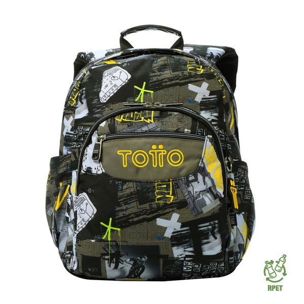 bolso escolar porta pc 13 gommas negro