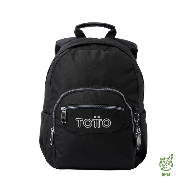 Morral Escolar Tempera Negro