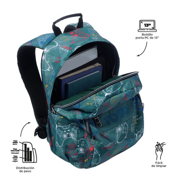 Morral con organizador