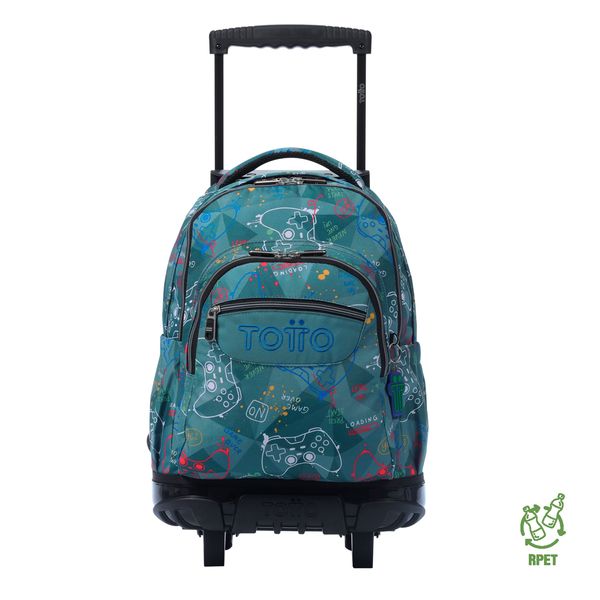 Morral Ruedas Renglon Verde